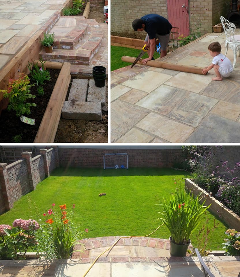 Change the way your lawn looks by adding some artificial glass