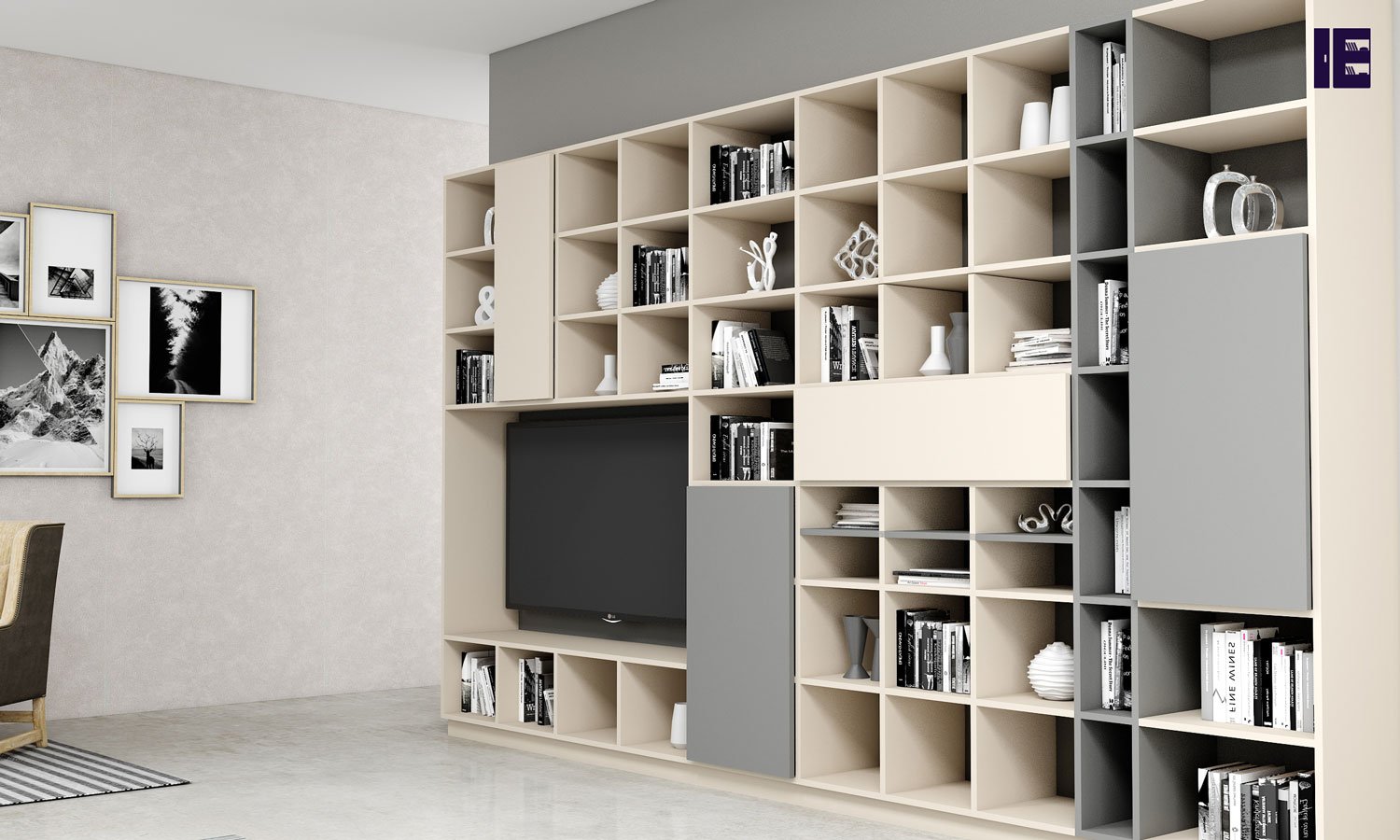 Book Cabinet | Desktop Bookshelf | Floating Bookshelf