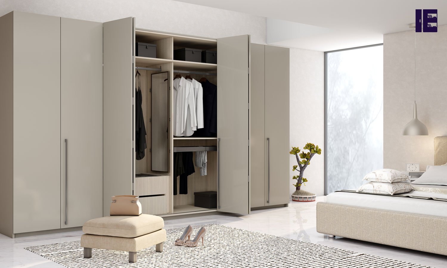 Bifold Wardrobe Doors | Bifold Doors Closet | Folding Wardrobe Doors
