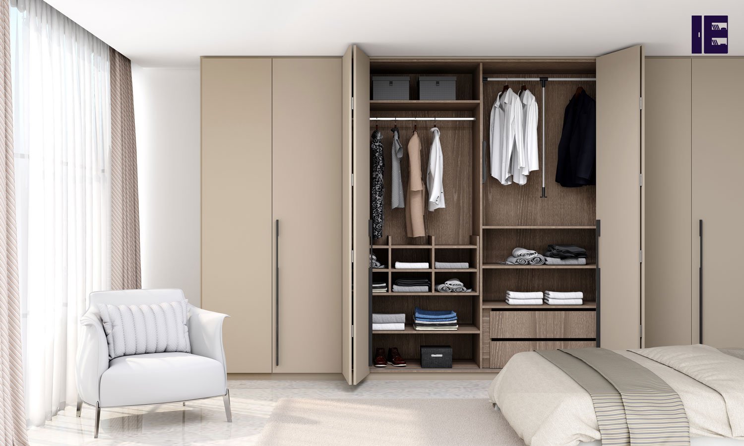 Bifold Wardrobe Doors | Bifold Doors Closet | Folding Wardrobe Doors