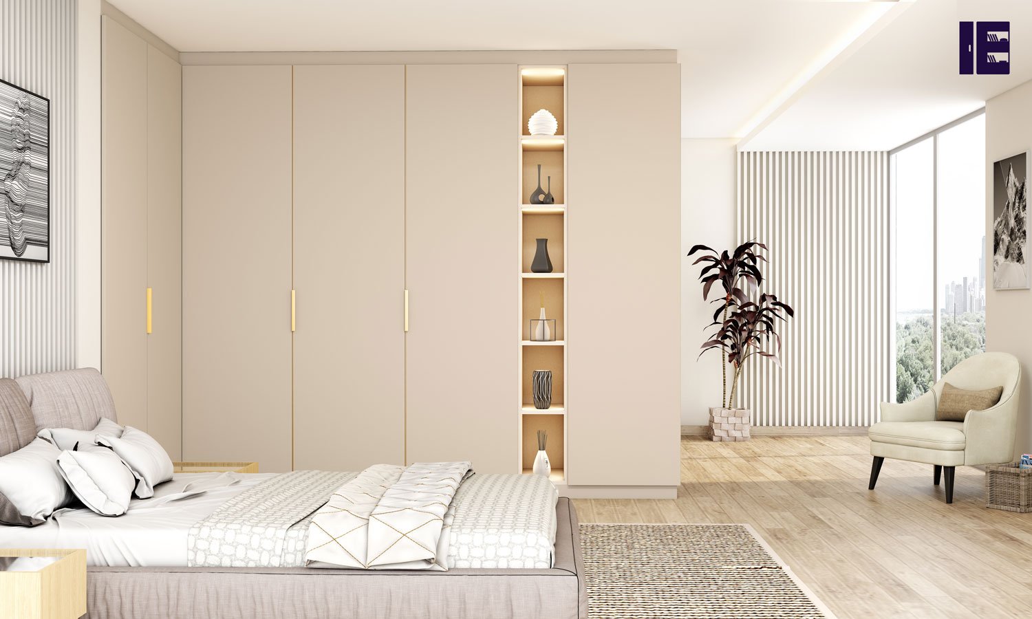 Fitted UK Corner Wardrobes for Sale | Corner Wardrobe