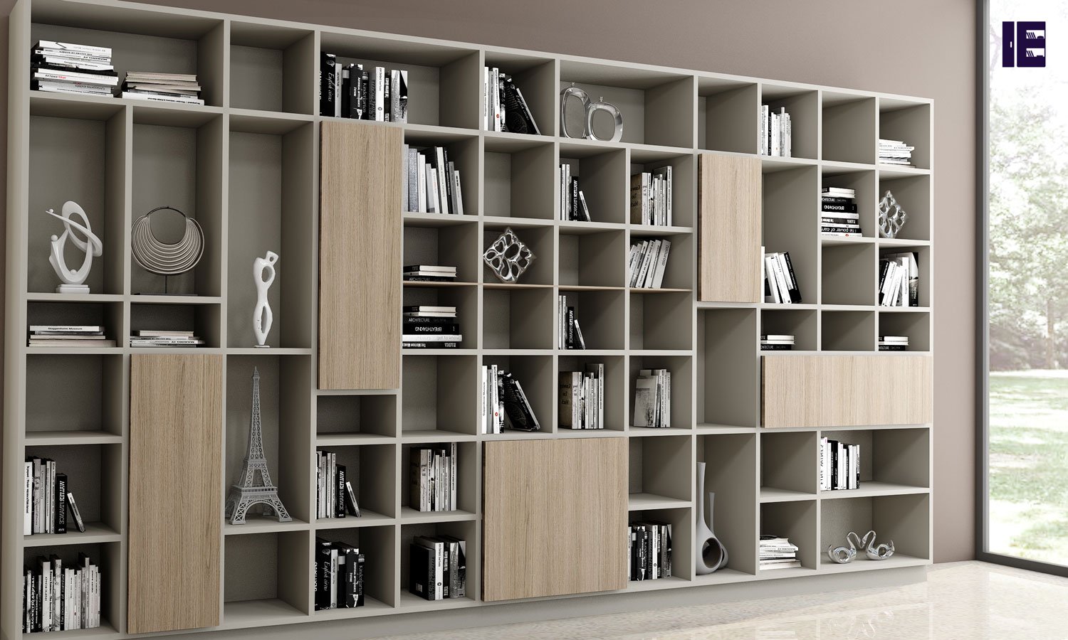 Book Cabinet | Desktop Bookshelf | Floating Bookshelf