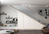 Living-staircase-loft-open-shelf