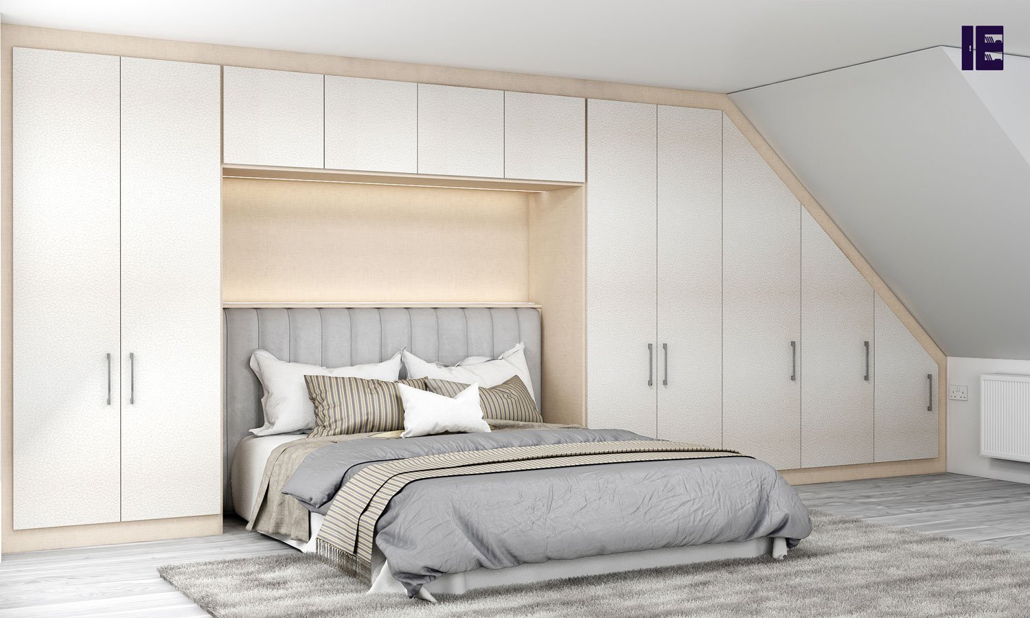 Loft Wardrobe | Loft Storage Ideas | Attic Wardrobe