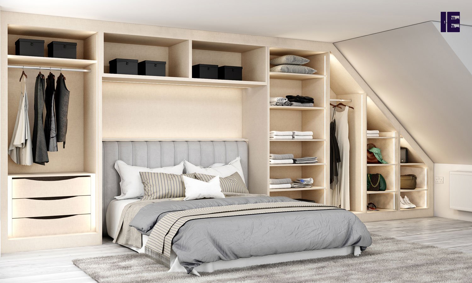 Loft Storage Ideas | Loft Storage Solutions | Loft Wardrobe