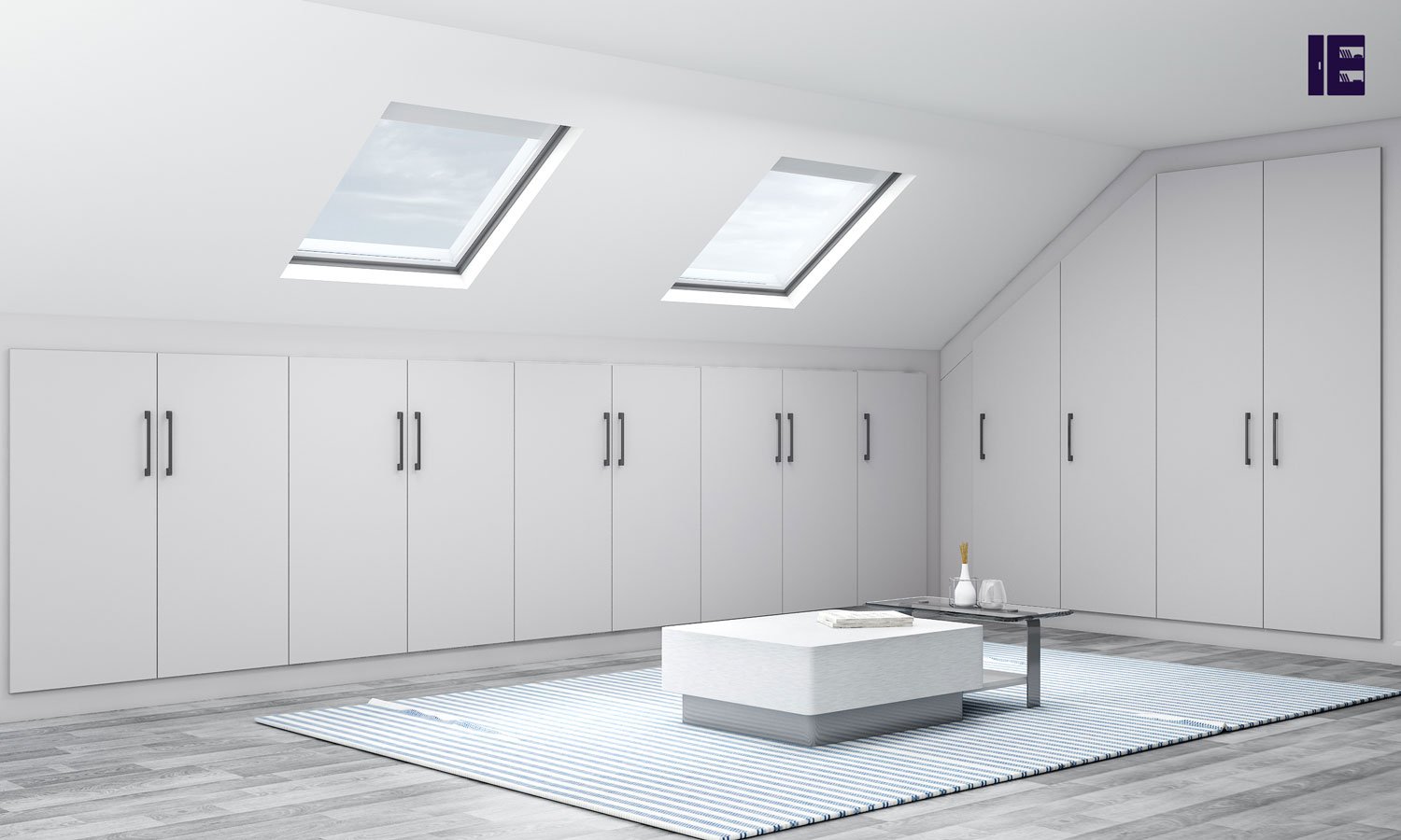 Loft Wardrobe | Loft Storage Ideas | Attic Wardrobe