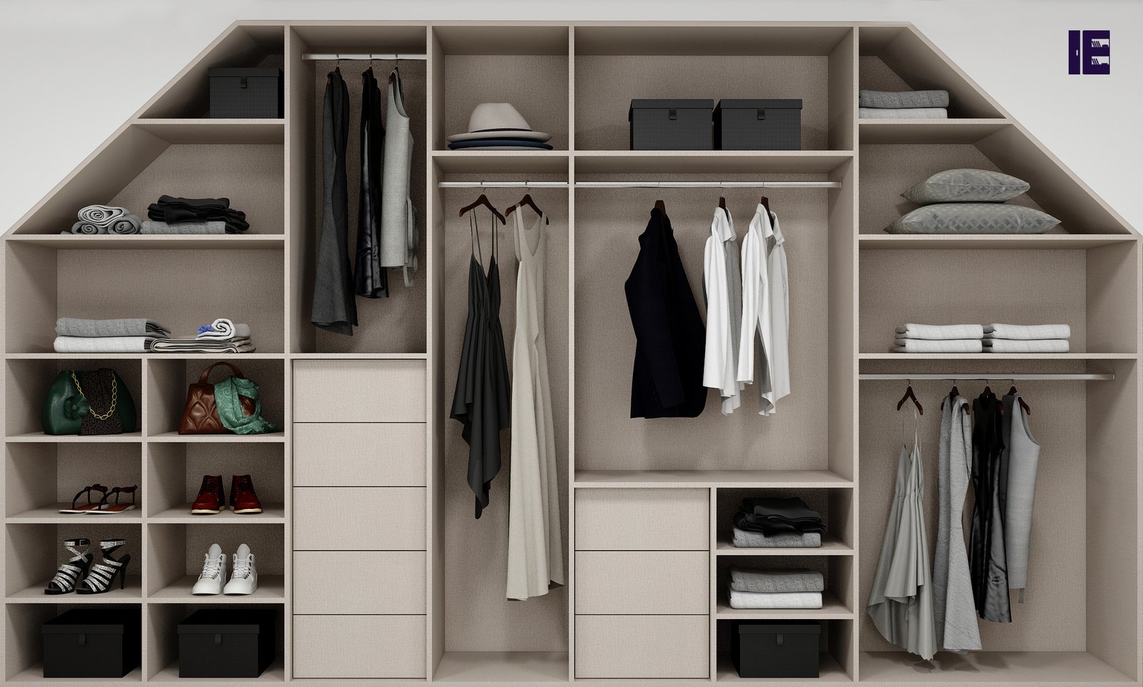 Loft Storage Ideas | Loft Storage Solutions | Loft Wardrobe
