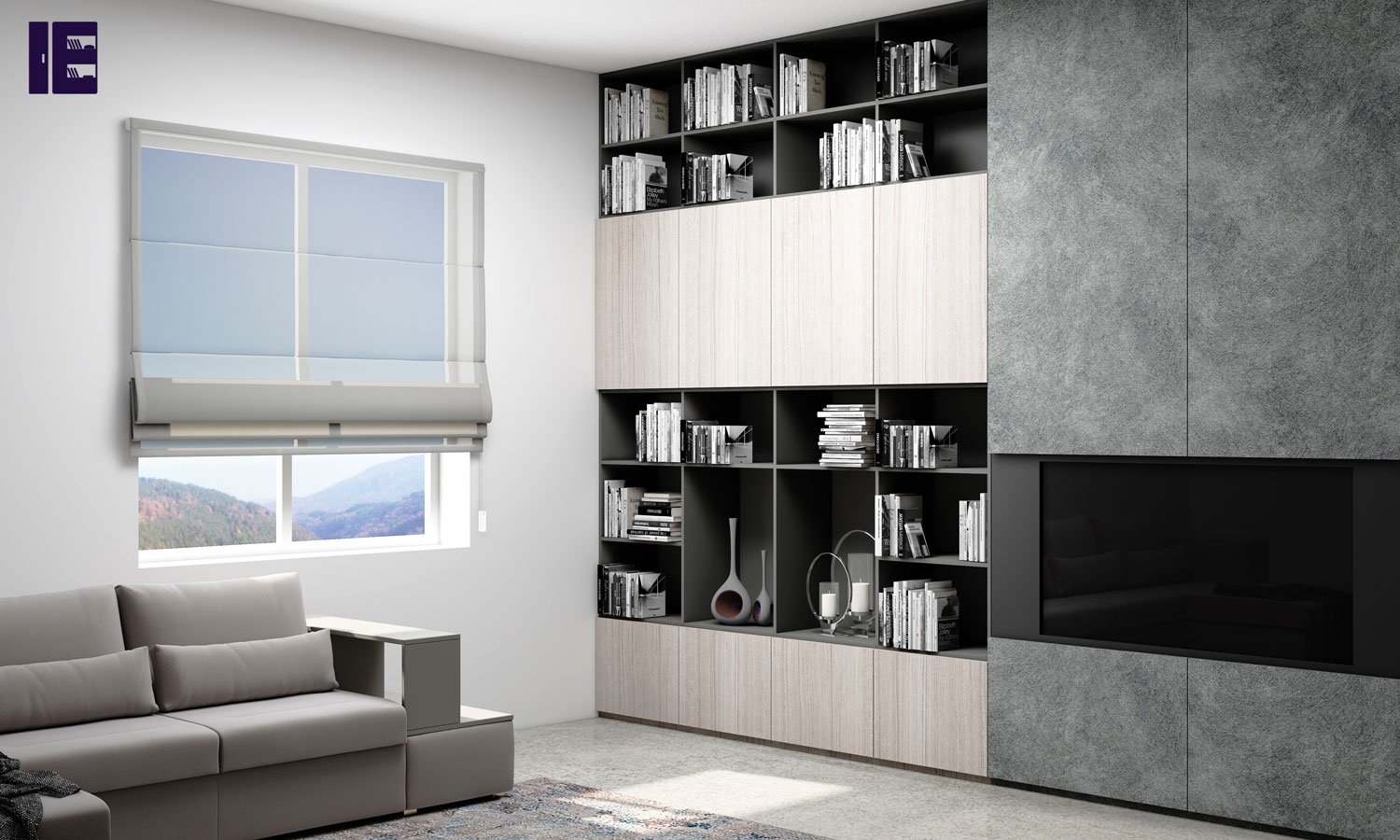 Fitted Bookcases | Book Cabinet | Desktop Bookshelf