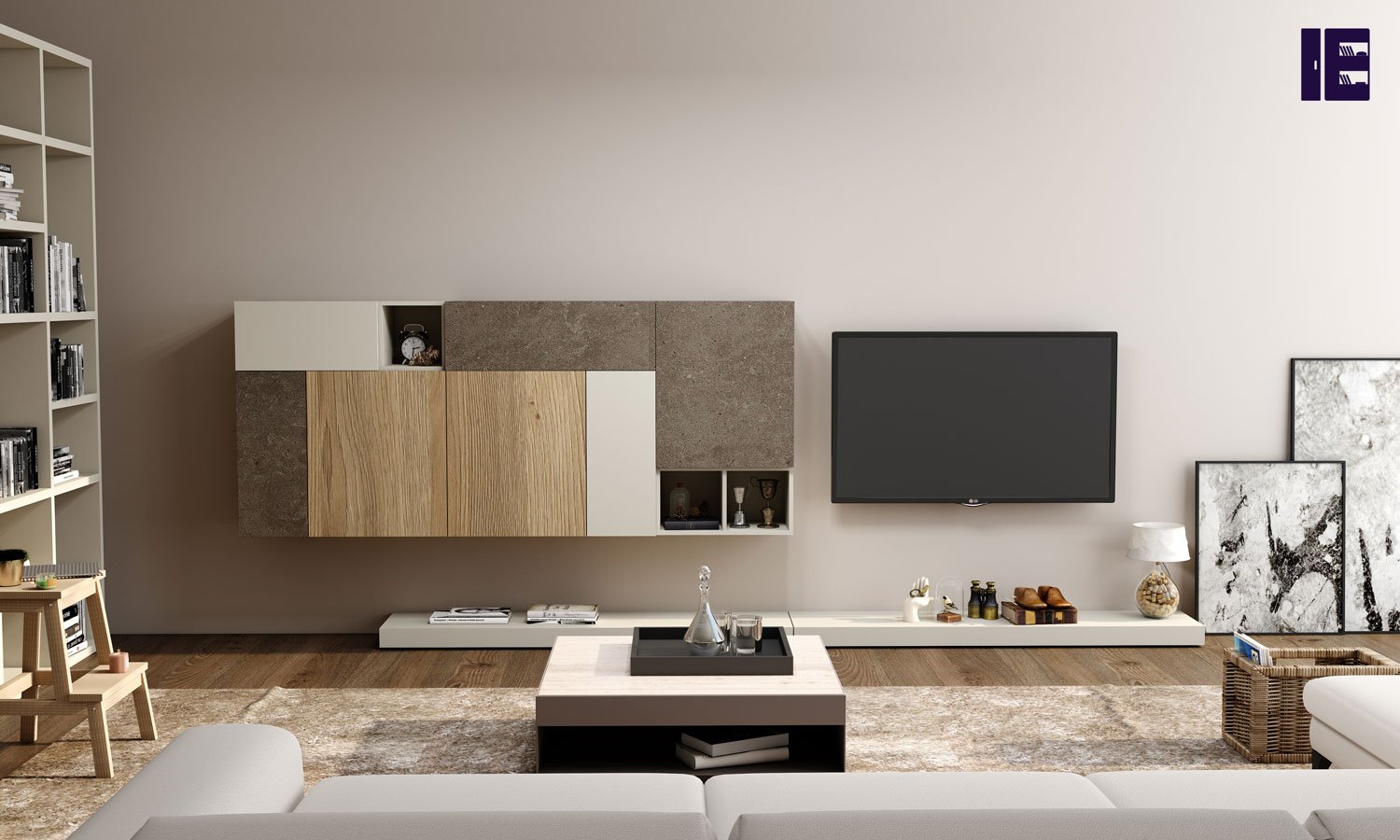 TV Units with Wardrobe | TV Wall Unit | Entertainment TV Unit