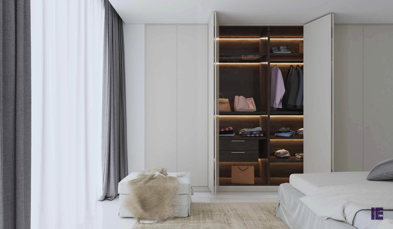 Bifold Wardrobe Doors | Bifold Doors Closet | Folding Wardrobe Doors
