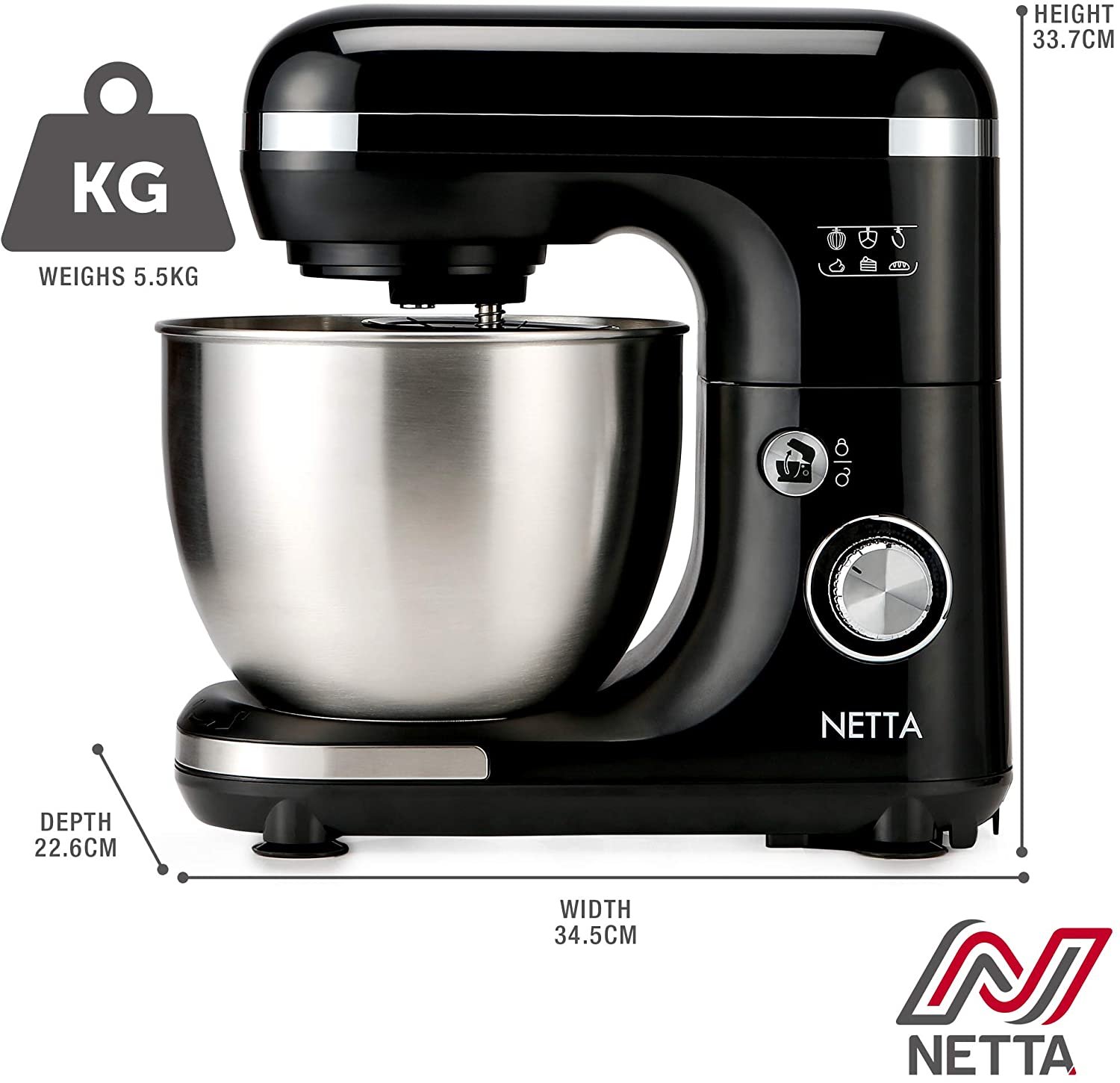 5L Stainless Steel Stand Mixer For everyday or professional use