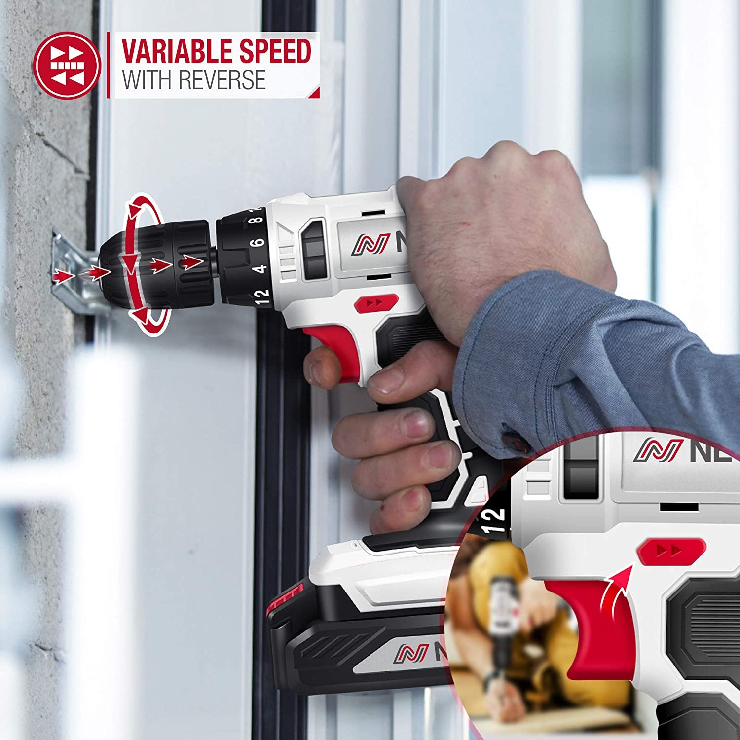 Good Quality 20V Cordless Drill Driver