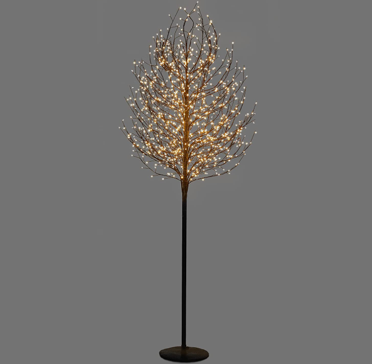 Birch Twig Pre-lit Micro Dot Christmas Tree With LED Light