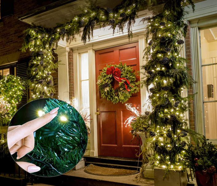 High Quality Christmas Lights With Timer, Fairy, Cluster, Icicle