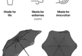 Lightweight Wind-Resistant Metro Umbrella Large
