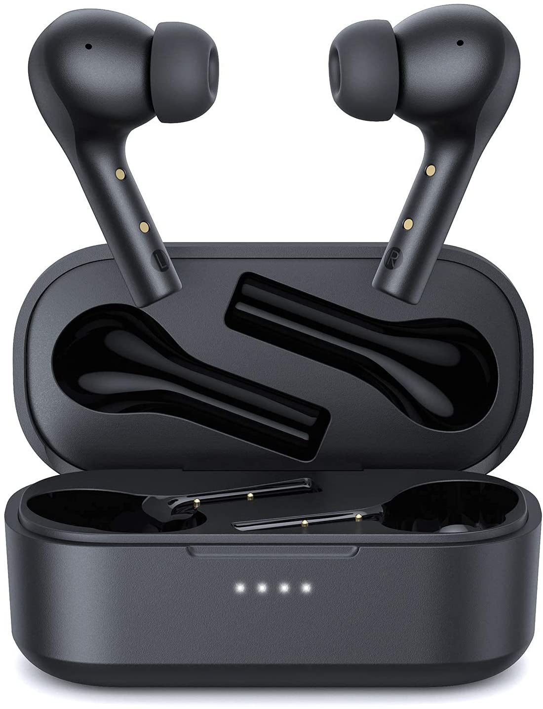 WENKEY Wireless Earbuds Noise Cancelling Built-in 4 Mic 30h Playtime