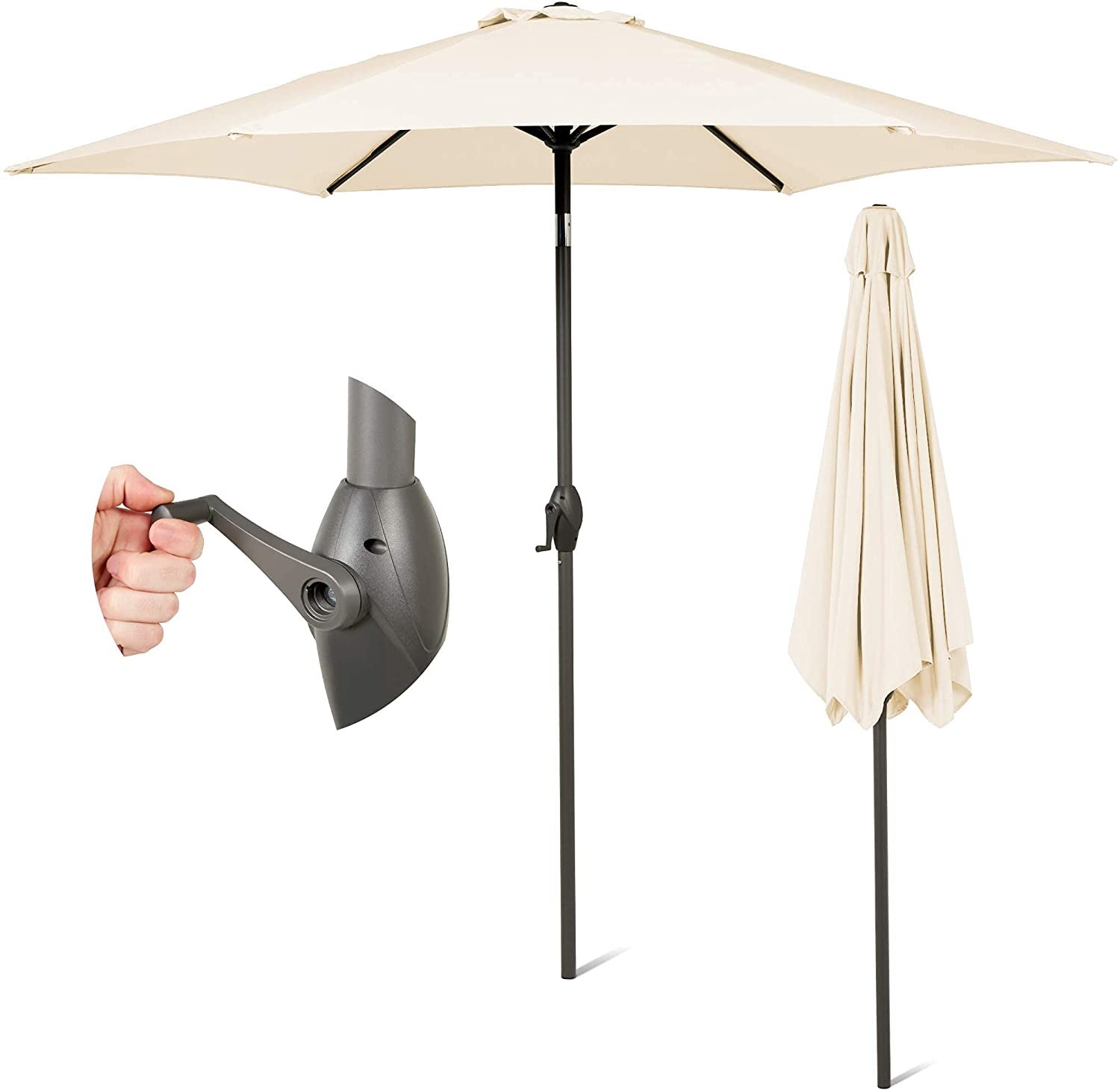 Sunmer Garden 2.7M Parasol Garden Umbrella