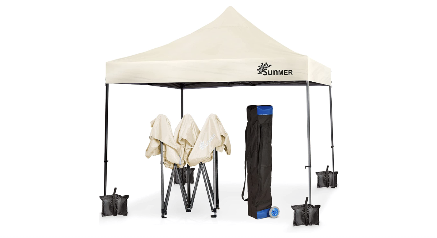 SUNMER Heavy Duty Waterproof Gazebo 3x3M Pop-Up