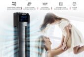 NETTA Tower Oscillating Fan LED Display with Remote Control