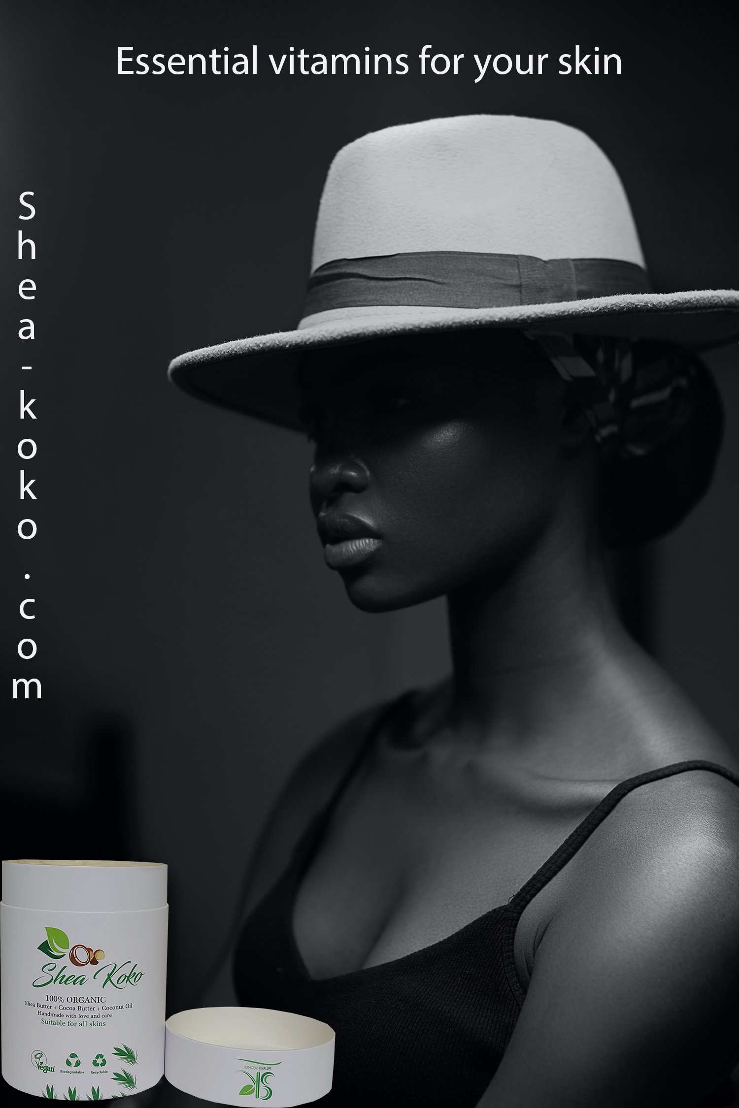 Shea Koko – 100% Organic – Vegan – Coconut Jojoba Rosehip & Avocado Oils – Body