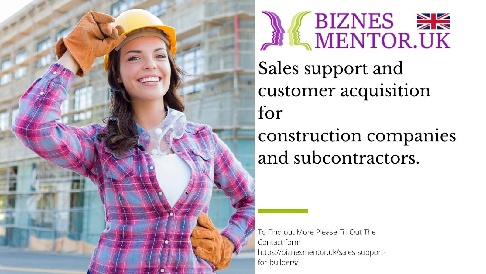 Sales Support for Builders and subcontractors