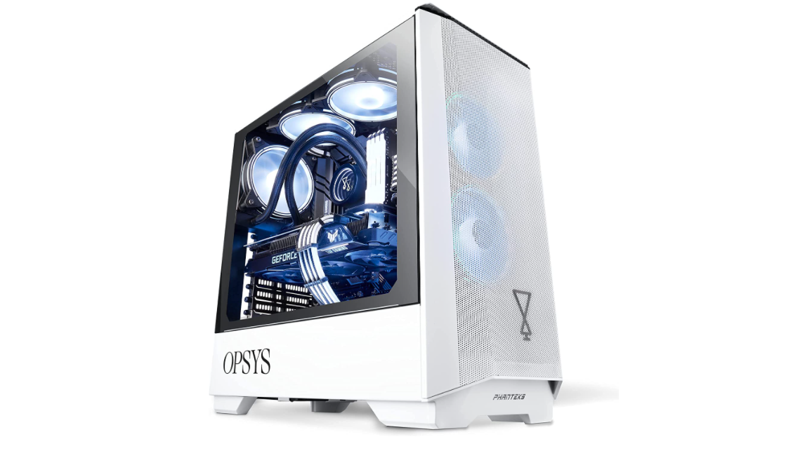OPSYS Omnia Lite-i1 White Gaming PC Intel i5-10400F, Geforce RTX 3060