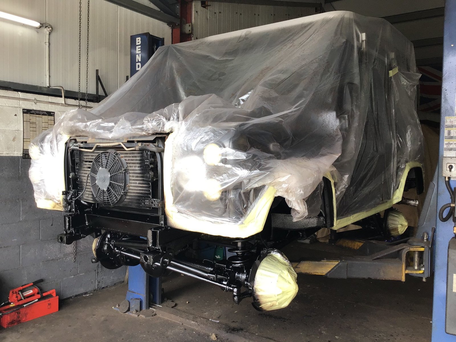 Defender rust prevention & Dinitol treatment in North Yorkshire