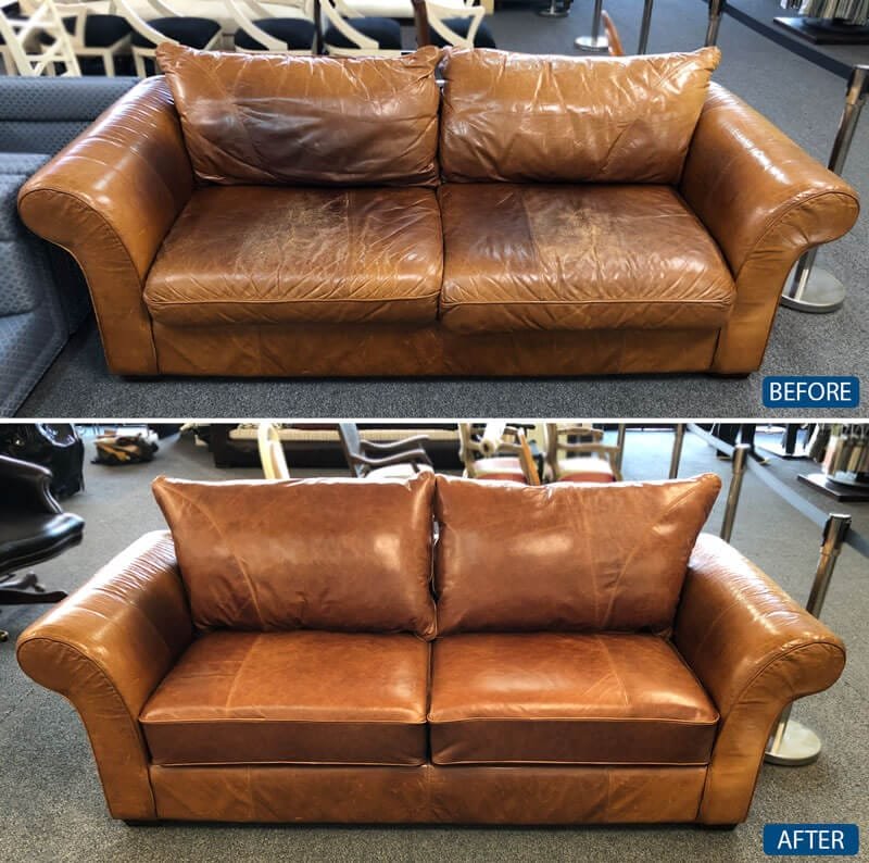 Faded Leather Restore In Essex