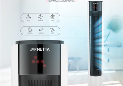 NETTA Tower Fan 42 Inch Oscillating with Remote Control