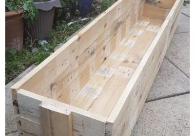 Buy Large Decking Wooden Planter Box Online In The UK
