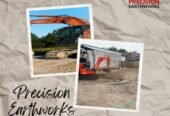 Affordable excavator hire in Nottinghamshire – Precision Earthworks