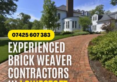 Experienced Brick Weaver Contractors In Lowestoft.