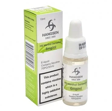 Rejuvenate Yourself with Hangsen HS Menthol Sensation E Liquid