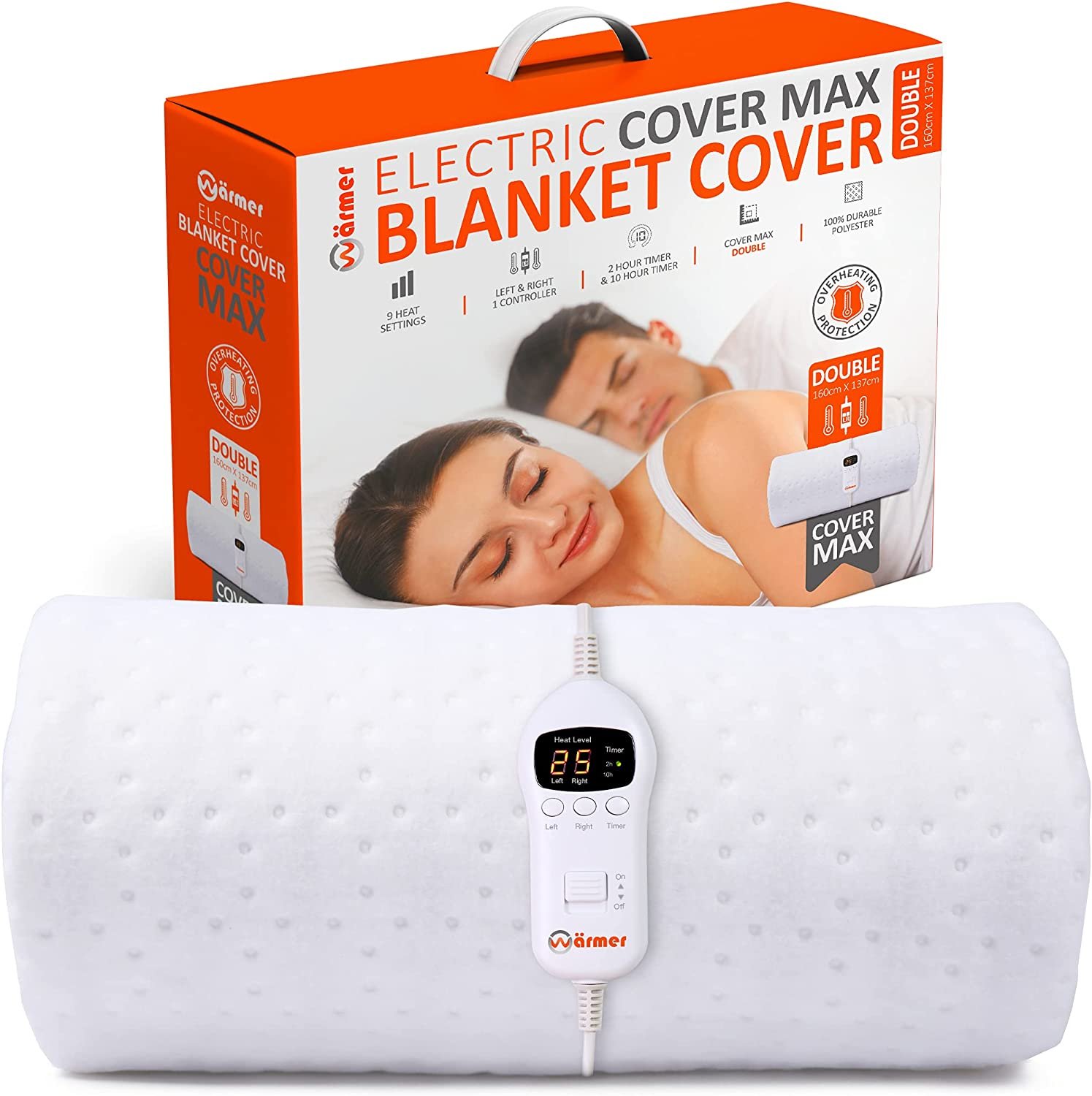 WARMER Electric Blanket – Maximum Coverage