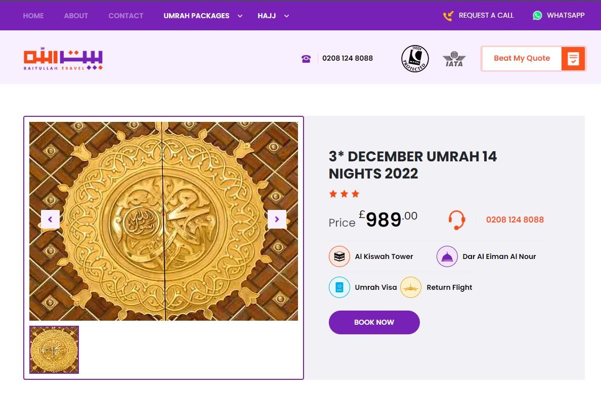 December Umrah Packages