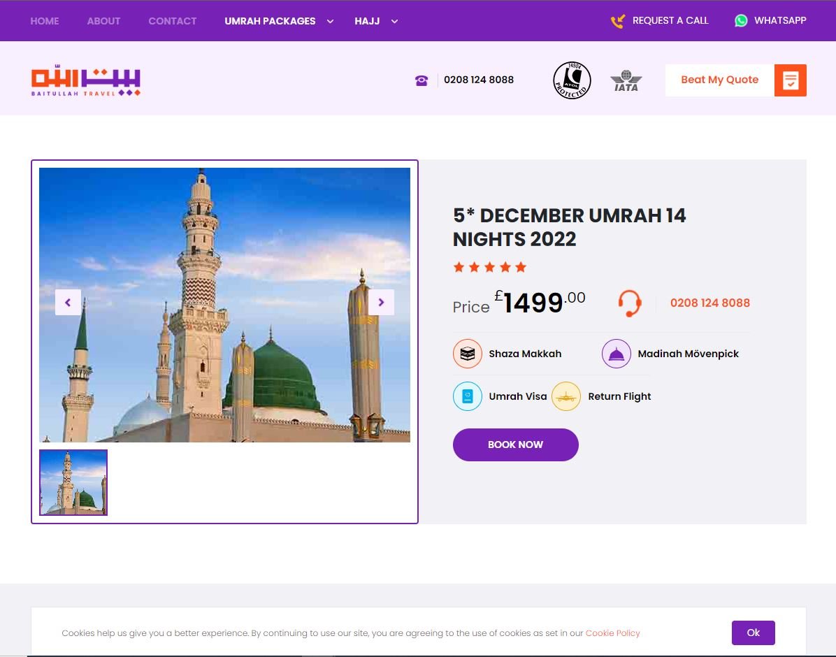 December Umrah Packages