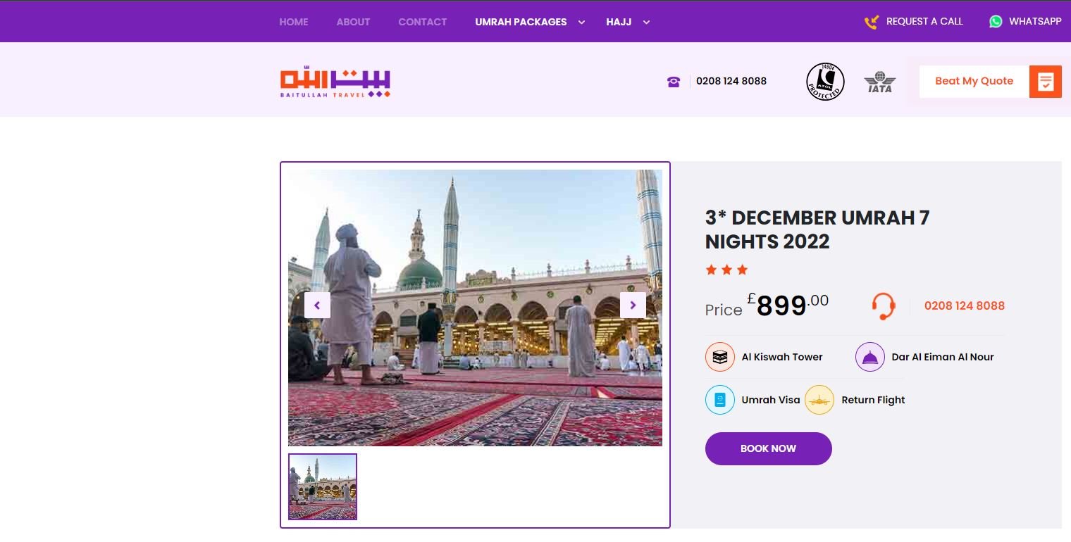 December Umrah Packages