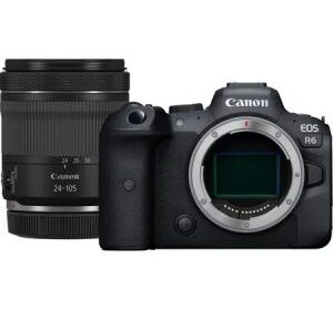 Buy Canon EOS R6 Mirrorless Camera and RF 24-105mm F4-7.1 IS STM Lens online.