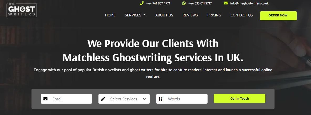 The Ghostwriters UK