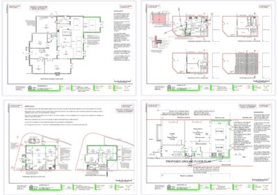 DRAWINGS FOR PLANNING, Architectural Services, Planning Permission, Rear extension, Loft co