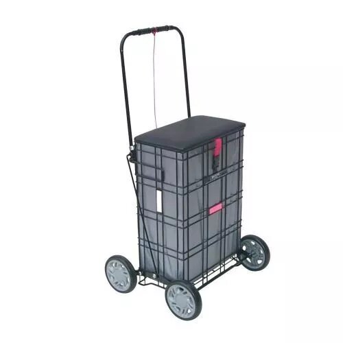 Wheeled trolley, Shopping Trolley with seat & Shopping Trolley Bags