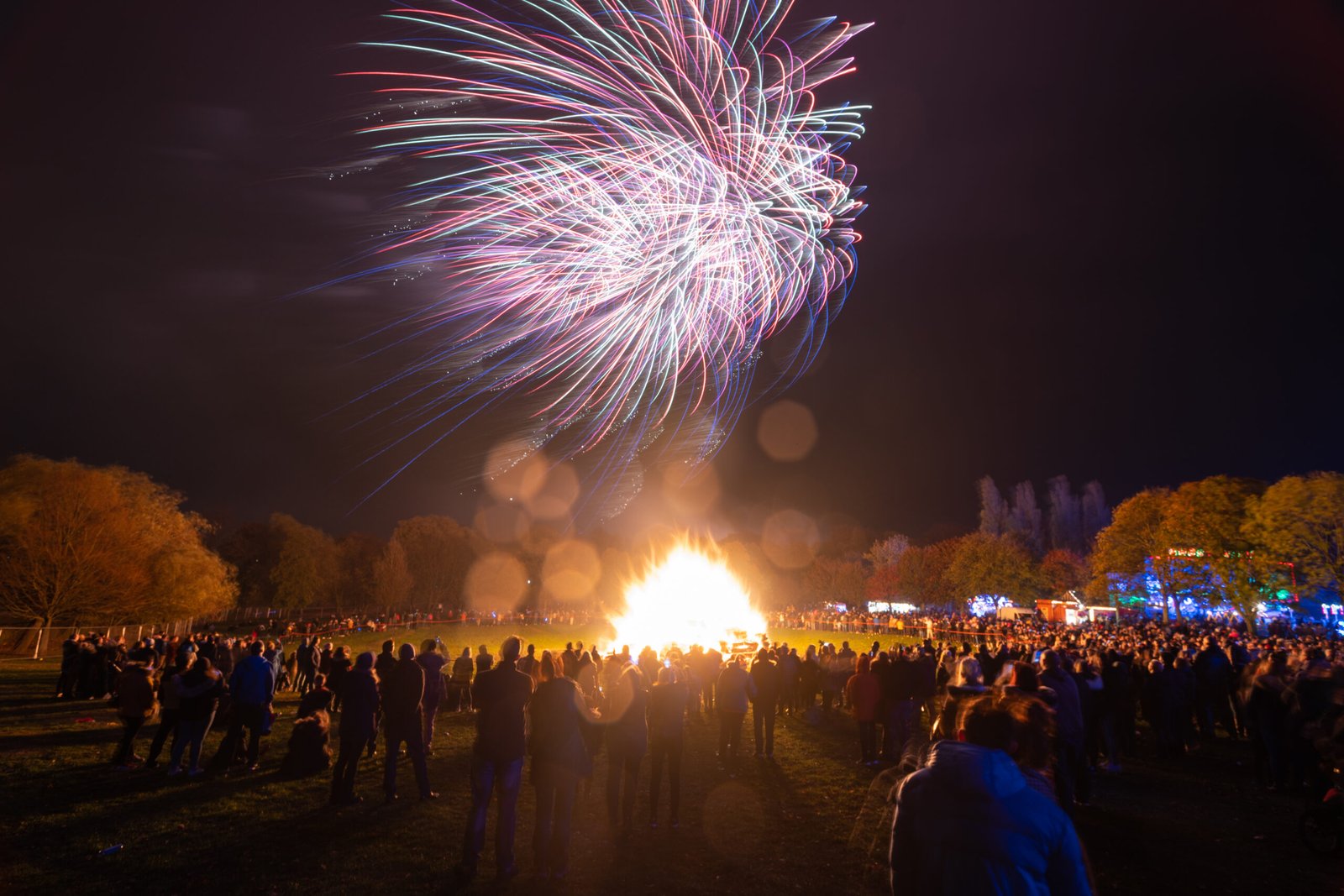 Firework Displays and Bonfire Night Events in West Yorkshire