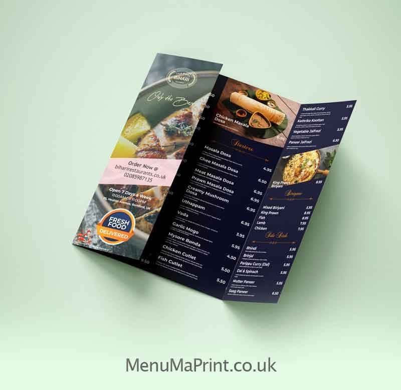 Best Leaflets & Flyer Printing Services Near Me | MenuMa Print