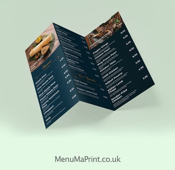 Popular Products | Cheap Restaurant Menu UK | MenuMa Print
