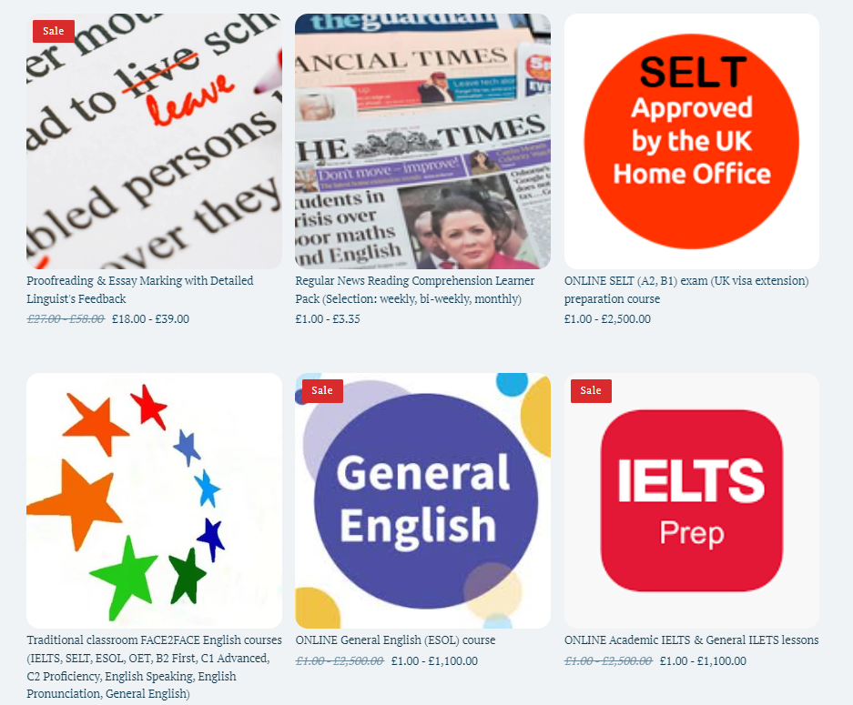 We will solve all your English language problems!