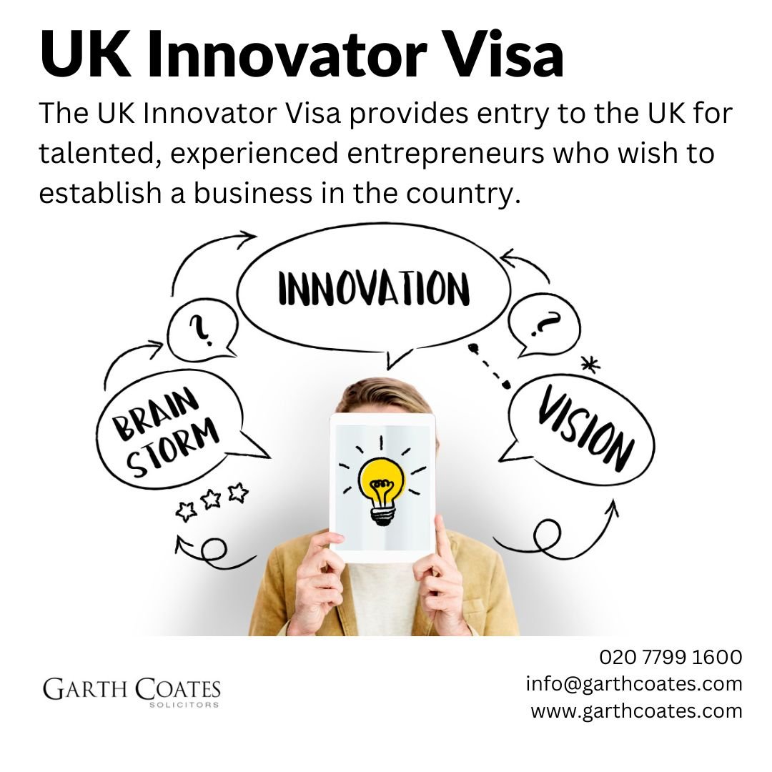 Innovator Visa Solicitors In The UK