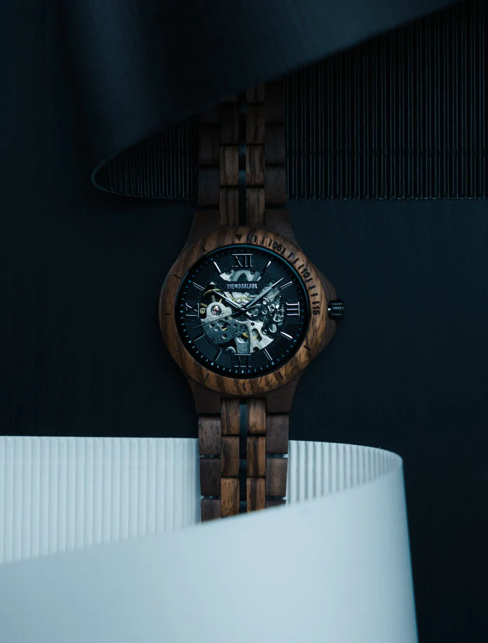 Barcelona – Mechanical Wood Watch