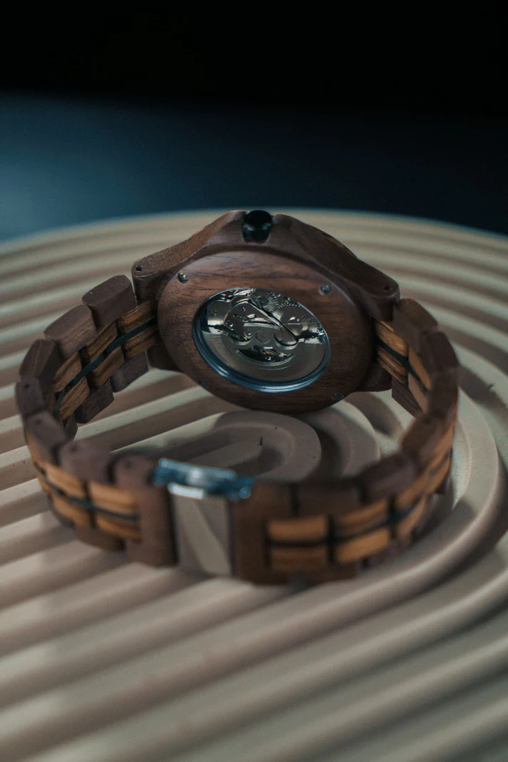 Barcelona – Mechanical Wood Watch