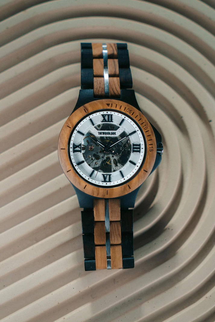 Barcelona – Mechanical Wood Watch