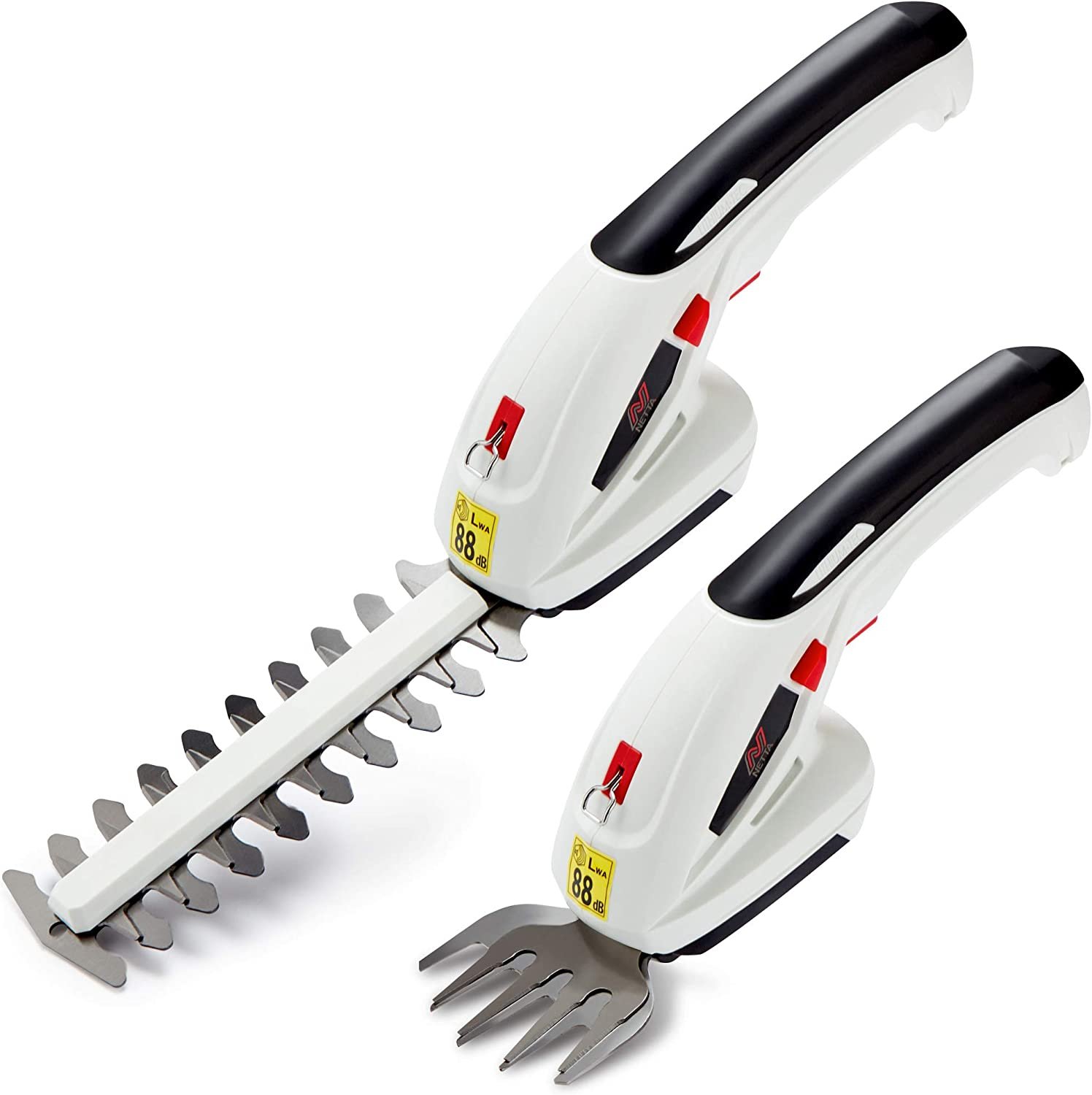 NETTA Cordless 7.2V 2 in 1 Grass and Hedge Trimmer